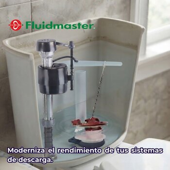 Pera Sapo de Descarga Ajustable Para WC Rojo 3" Fluidmaster