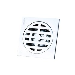 Coladera Resumidero Cuadrado Para Baño 4x4" cm Rugo 46-Z