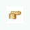 Codo Estufa Bronce 3/8 Flare X 1/2 F.I.P.