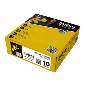 Cable Eléctrico Blanco Rollo de 100 M Calibre 10 THW-LS