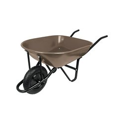 Carretilla Capacidad 80 l Pretul Color Gris Calibre 24