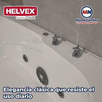 Llave Maneral Para Regadera Ática Helvex Grande Cromo C-59