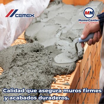 Cemento Cemex Mortero Óptimo Monterrey 25 Kg Saco