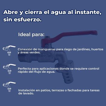 Llave Para Manguera de Esfera Rugo 13 mm ½