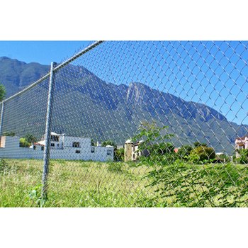 Malla Ciclónica Galvanizada DeAcero 1.00 x 20 M Calibre 13