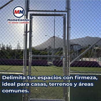 Malla Ciclónica Galvanizada DeAcero 1.00 x 20 M Calibre 13