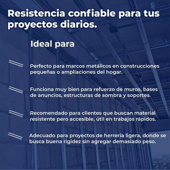 Poste Metalico Calibre 26 4.10X3.05 M