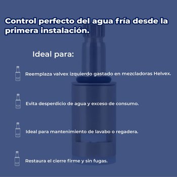 Valvex Izquierdo Armado Helvex Modelo SH-262