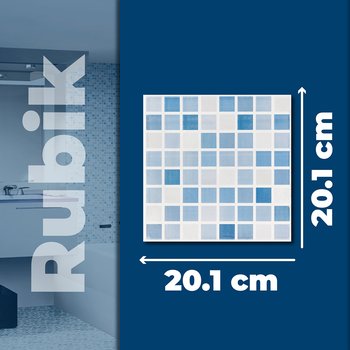 Piso Rubik Azul Vitromex 20x20 cm