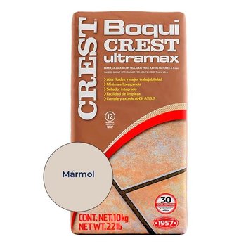 Boquilla con arena 10 kg Crest color mármol