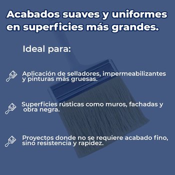 Brocha Byp la tradicional Ixtle 5” Pulgadas