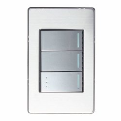 Placa 3 Apagador Lucek BP033MP