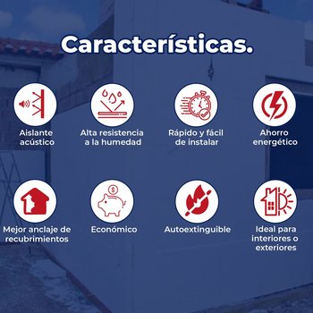 Placa Aislante Fanosa Densidad 16 de 2” Pulgadas 1.22 x 2.44 m