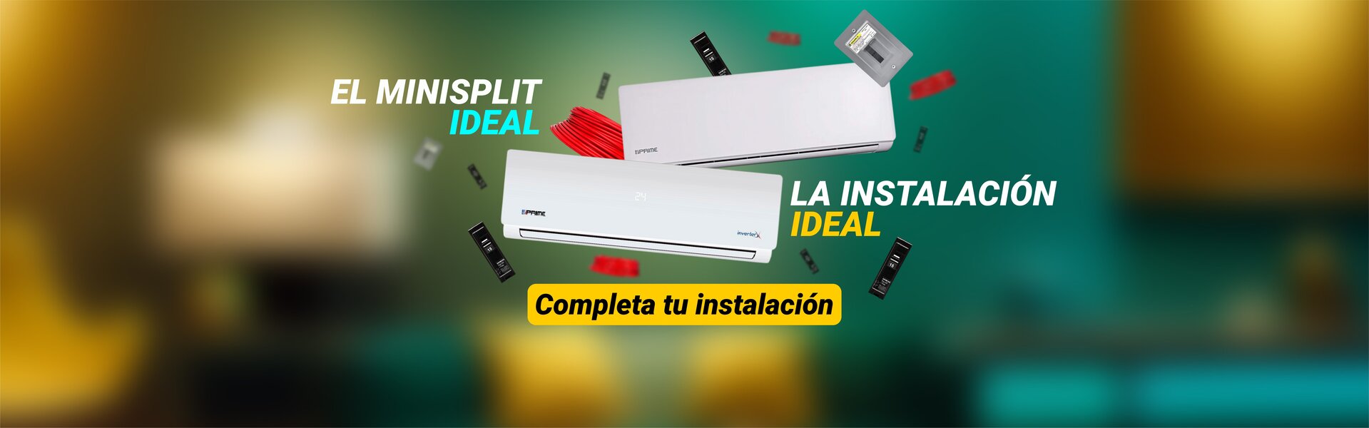 MINISPLIT Y TODO PARA INSTALACIÓN