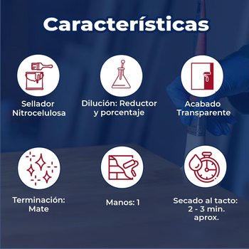 Sellador Para Madera 48% Solidos Sherwin Williams 1 L