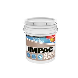 Cemento Plástico Acrílico Blanco Impac 19 L