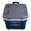 Hielera Latitude 60 Roller Igloo 94 latas c/ruedas gris y azul