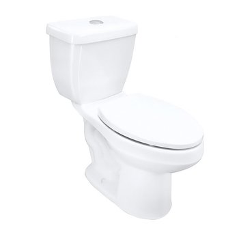 Sanitario WC Alargado Blanco Drakar16 Ecológico 4.8 L Helvex