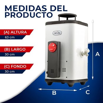 Calentador de Paso Calorex Rápida Recuperación Gas Natural 6 l