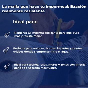 Tela refuerzo Revoflex 1.10 x 100 m