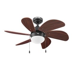 Ventilador de techo tramontana 30 pulgadas bronce con luz