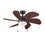 Ventilador de techo tramontana 30 pulgadas bronce con luz