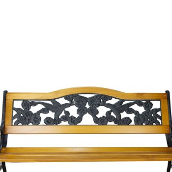 Banca 125.5 X 63 X 78.5 cm estilo parque diseño tipo colibrí