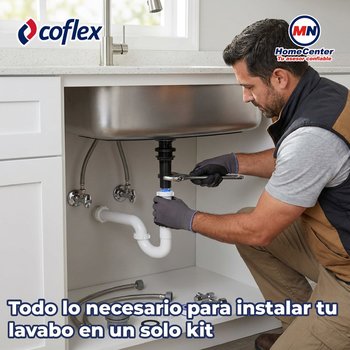 Kit Profesional de Instalación para Lavabo Coflex