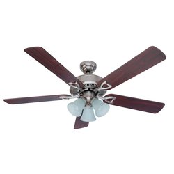 Ventilador de Cielo Classic Plus 52 pulg Níquel Cepillado