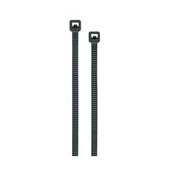 Cinchos plasticos 30 cm 23 kg negros 50 pzas
