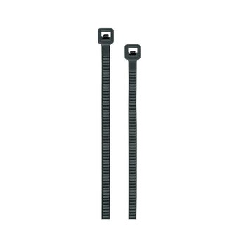 Cinchos plasticos 30 cm 23 kg negros 50 pzas