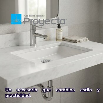 MONOMANDO LAVABO ALTO SPACIO CONTRA REJILLA