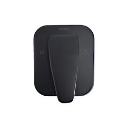 Llave Monomando para regadera sin desviador Piazza Ébano Helvex