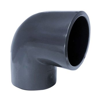 Codo PVC HID CEM 90X064 MM 2 1/2 CED 80