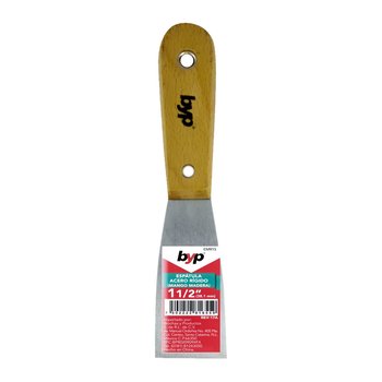 Espátula Flexible BYP Mango Madera 1½ pulg