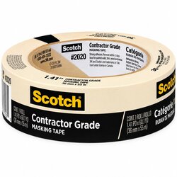 CINTA MASKING TAPE USO GRAL DE 3.81 CM X 54.86 M