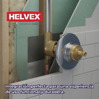 Válvula Empotrar Helvex E-61-II Cromo