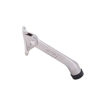 Fijapuerta Dexter Pata de Cabra Níquel Satinado