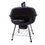 Asador Portátil Ovalado de Acero Esmaltado 37X43cm