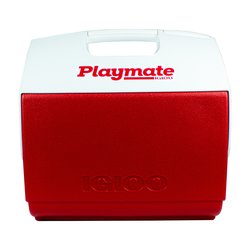 Hielera playmate Elite Igloo 16 QT 30 latas rojo y blanco