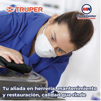 Lija de esmeril negra grano 80 de óxido de aluminio Truper