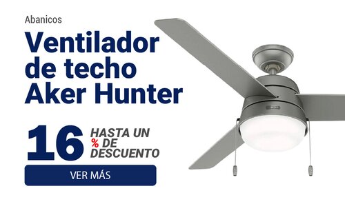 Ventilador De Techo Aker Hunter
