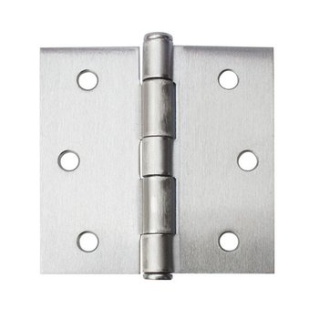 Bisagra Cabeza Plana Sin Balero Acero Pulido Dexter