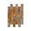 Muro Stonefort Multicolor Daltile 34 x 45 cm