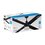 VENTILADOR INDUSTRIAL RAFAGA NEGRO MATE 56 in CON LUZ 4 ASPAS