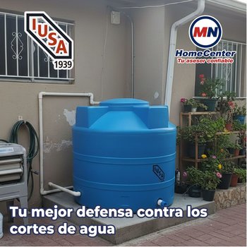 Cisterna Equipada 5000 L Iusa 2.20 X 1.56 Azul