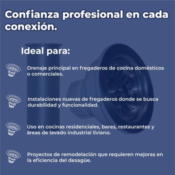 Contracanasta Para Fregadero Coflex Acero Inoxidable PH 400