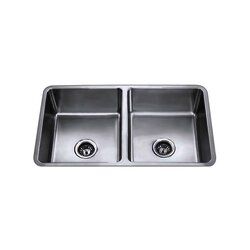 Fregadero Equipado Kele 83 x 48 cm 2 Tarjas KUD3319-N