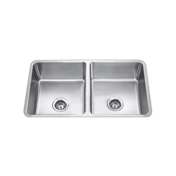 Fregadero Equipado Kele 83 x 48 cm 2 Tarjas KUD3319-N