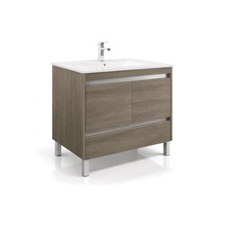 Gabinete Mado Para BAÑO .81X.46 Argelia II Incluye Lavabo Espejo
